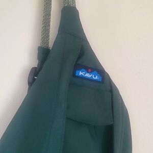 Kavu Deep Green Mini Sling Bag